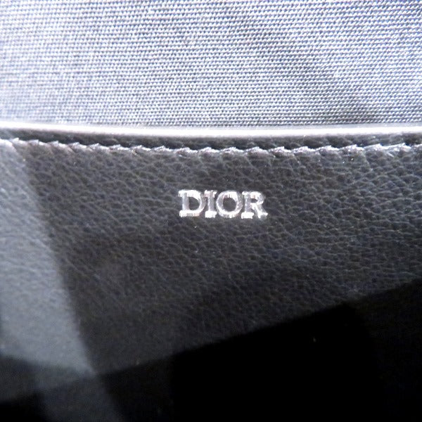 Dior DC Diamond Coated Canvas Clutch Bag in Great Condition