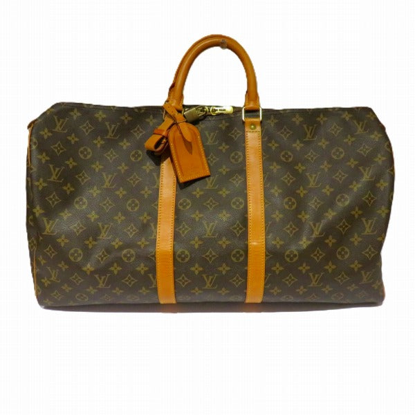 Louis Vuitton Monogram Keepall 55 Boston Bag M41424 in Good Condition