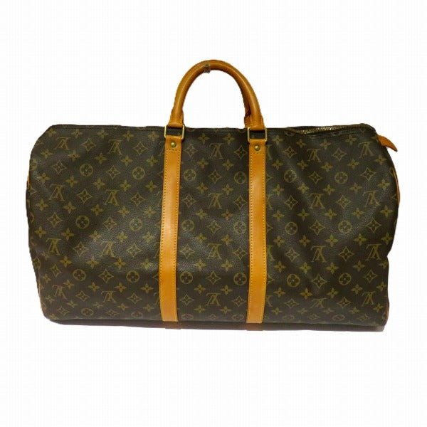 Louis Vuitton Monogram Keepall 55 Boston Bag