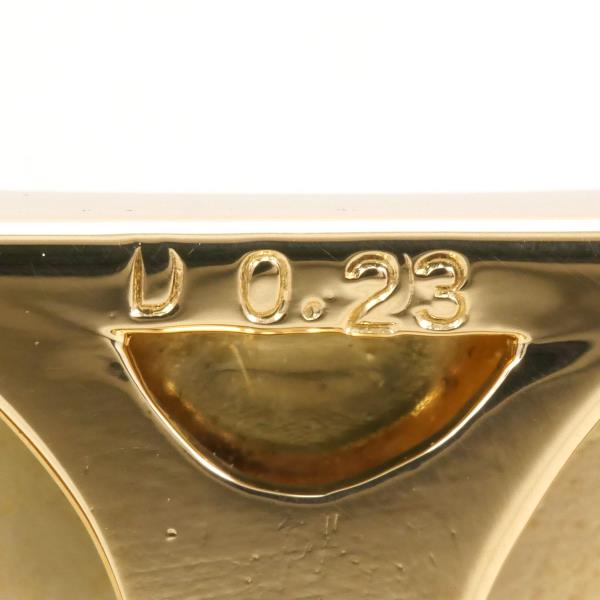 PT900 Platinum K18 Yellow Gold Diamond Cufflinks in Excellent Condition