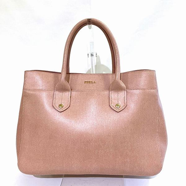 Furla Pink PVC Handbag in Great Condition