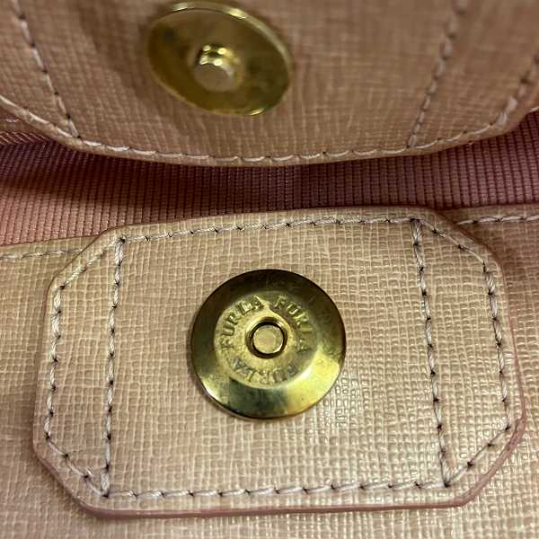 Furla Pink PVC Handbag in Great Condition