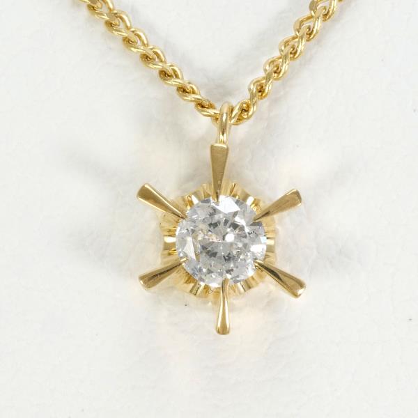 K18 Yellow Gold Diamond Necklace