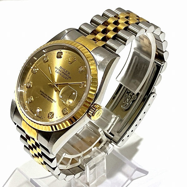 Rolex Datejust 16233G Automatic Men's Watch in Good Condition