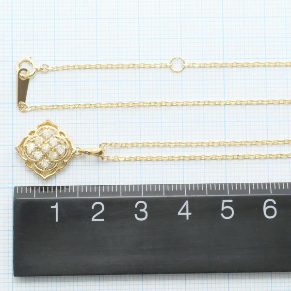 K18 Yellow Gold Necklace with Yellow Diamond