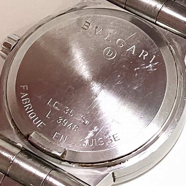 Bvlgari Diagono Date Automatic Watch LC35S in Good Condition