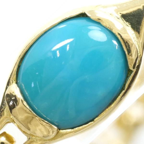 K18 Yellow Gold Turquoise Bracelet in Pristine Condition