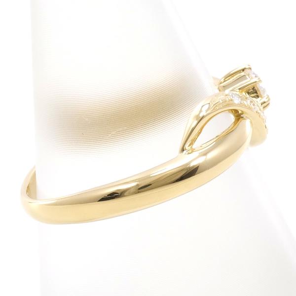 K18 Yellow Gold Diamond Ring 13