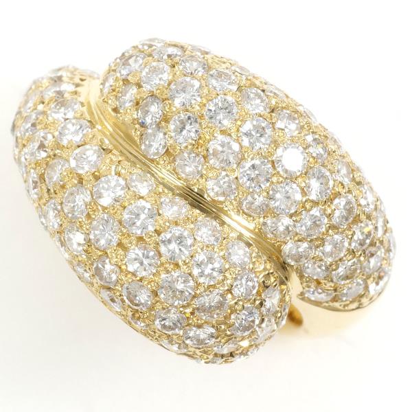 K18 Yellow Gold Diamond Ring 7