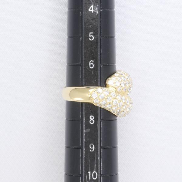 K18 Yellow Gold Diamond Ring 7