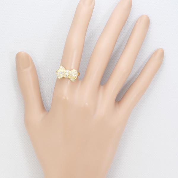 K18 Yellow Gold Diamond Ring 10.5