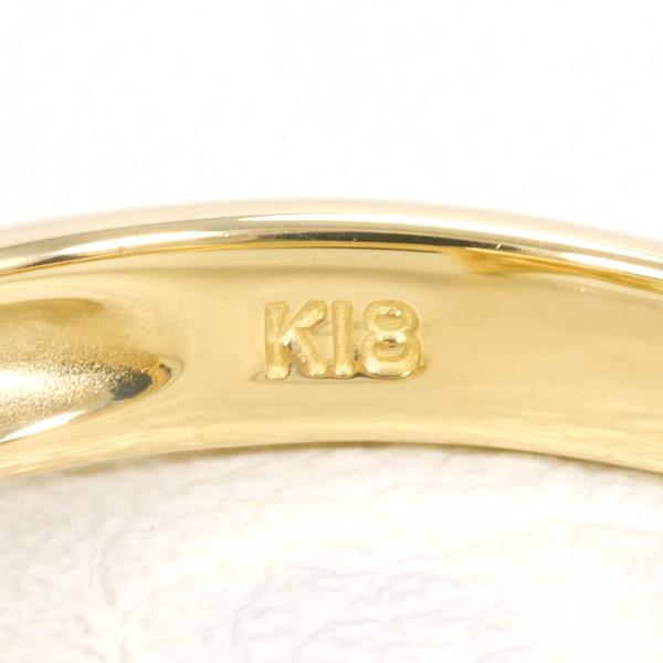 K18 Yellow Gold Diamond Ring 10.5