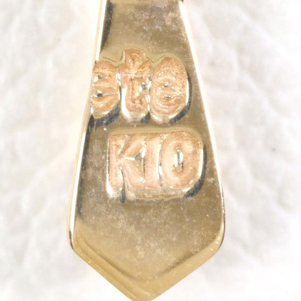 K10 Yellow Gold Diamond Pendant Top in Excellent Condition