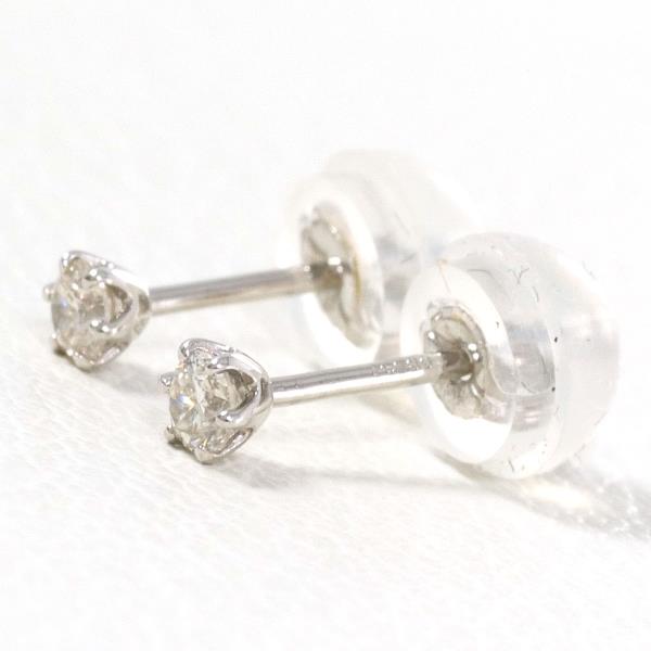 PT900 Platinum Diamond Earrings in Excellent Condition