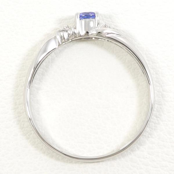 PT900 Platinum Tanzanite Ring in Excellent Condition