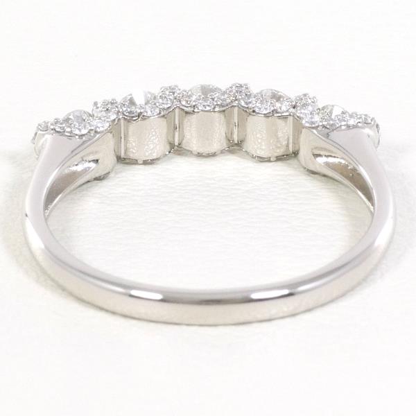 PT950 Platinum Diamond Ring 17号 0.70ct in Excellent Condition