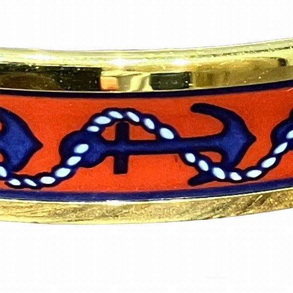 Hermes Enamel Bangle Bracelet in Good Condition