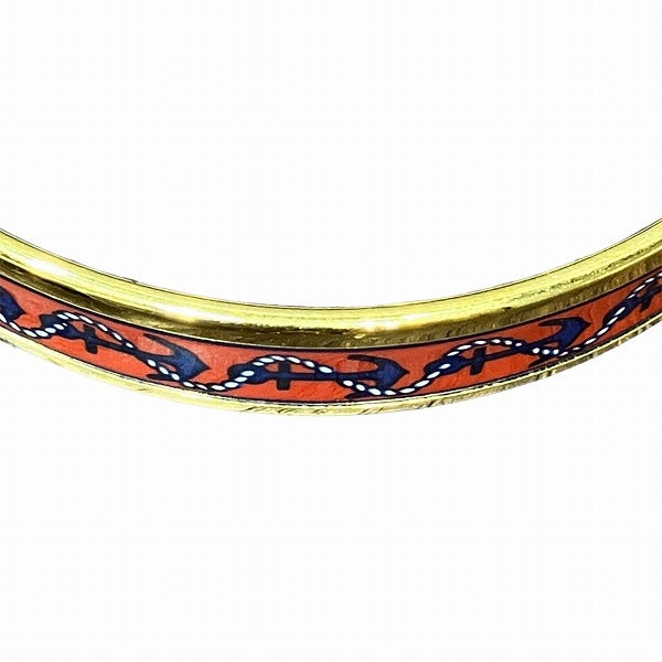 Hermes Enamel Bangle Bracelet in Good Condition