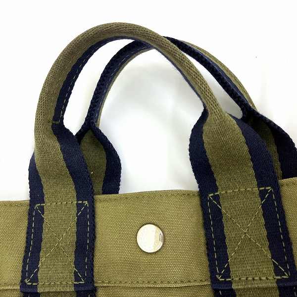 Hermes Canvas Fourre-Tout PM Tote Bag in Good Condition