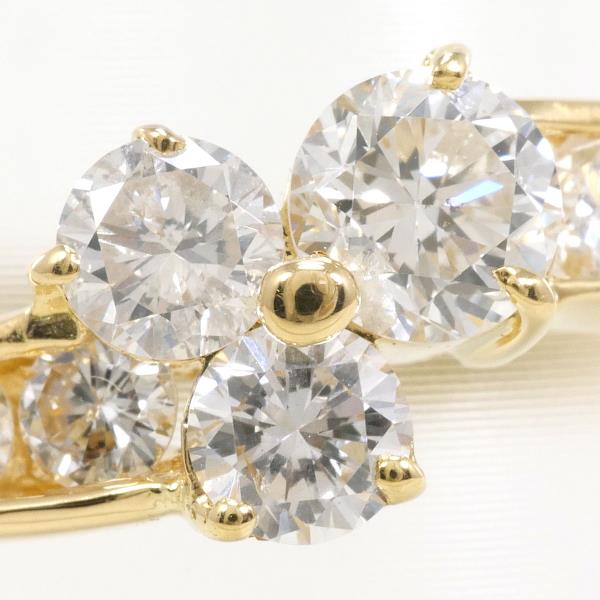 K18 Yellow Gold Diamond Ring 10.5