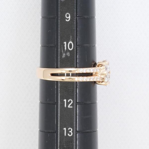 K18 Pink Gold Diamond Ring 11