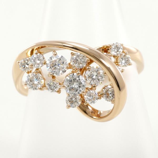 K18 Pink Gold Diamond Ring 15