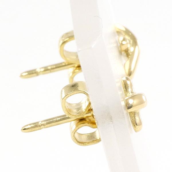 Tiffany & Co 18K Yellow Gold Kiss Earrings in Pristine Condition