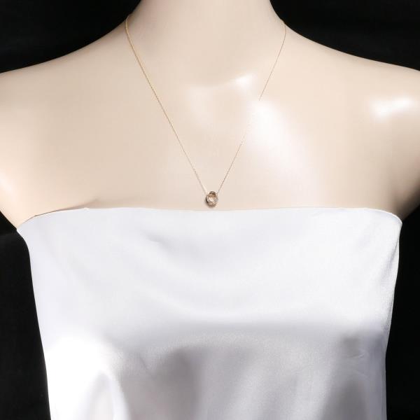 Canal 4℃ K18PG Diamond Necklace