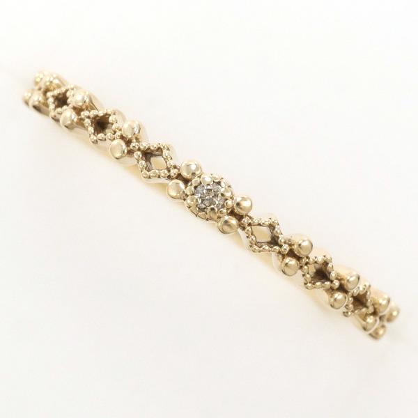 K10 Yellow Gold Diamond Ring 10.5