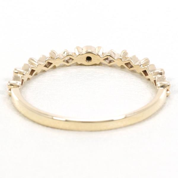 K10 Yellow Gold Diamond Ring 10.5