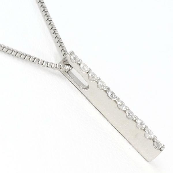 Take Up PT900 PT850 Platinum Diamond Necklace