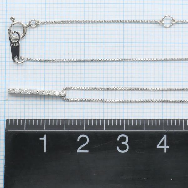 Take Up PT900 PT850 Platinum Diamond Necklace