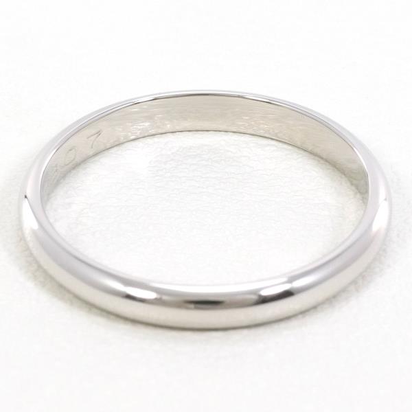 Cartier PT950 Platinum Ring Size 10.5 in Pristine Condition