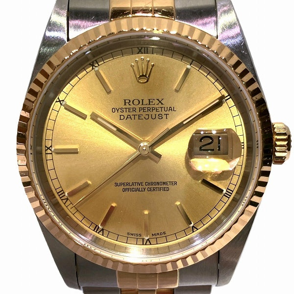 Rolex Datejust 16233 Automatic Men's Watch in Good Condition