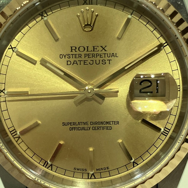 Rolex Datejust 16233 Automatic Men's Watch in Good Condition