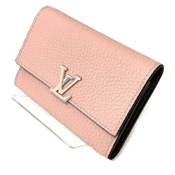 Louis Vuitton Taurillon Leather Compact Wallet M62156