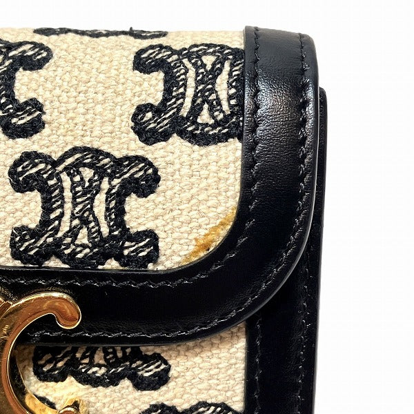 Celine Triomphe Small Flap Wallet