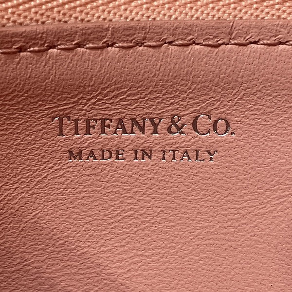 Tiffany & Co Leather Zip Card Case in Great Condition