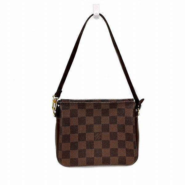 Louis Vuitton Damier Makeup Handbag N51982 in Good Condition