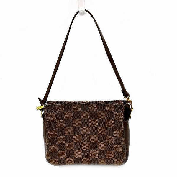 Louis Vuitton Damier Makeup Handbag N51982 in Good Condition