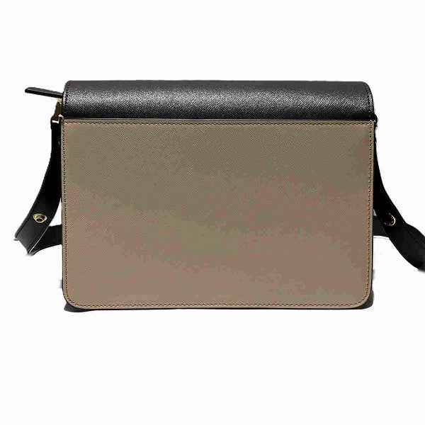 Marni Trunk Leather Shoulder Bag SBMPN09NO5LV520 in Good Condition