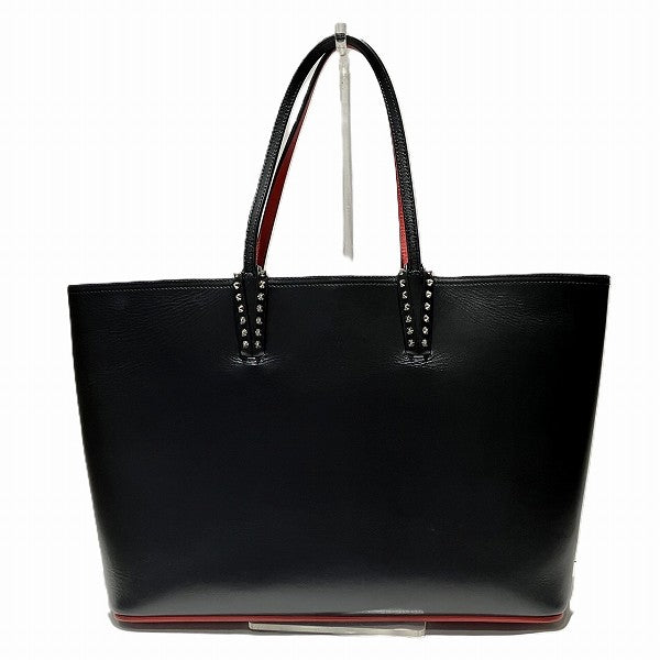 Christian Louboutin Leather Spike Studs Cabata Tote Bag A3008988 in Good Condition