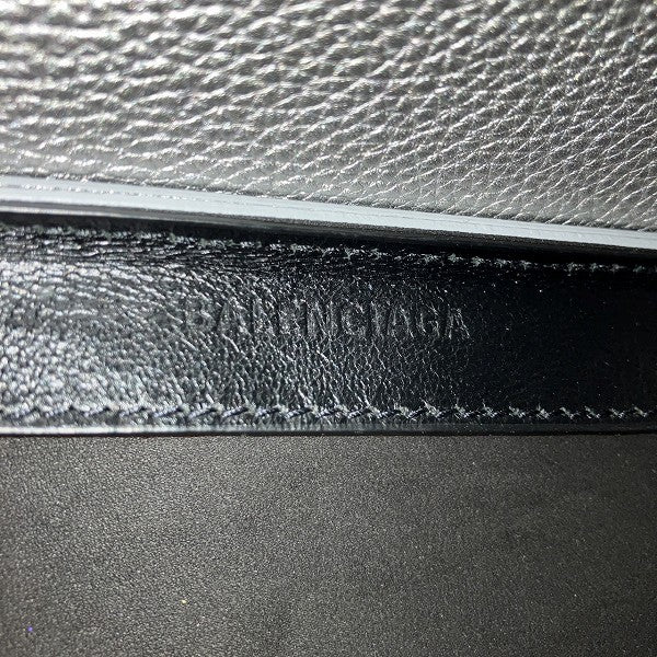 Balenciaga Leather North South Shoulder Bag