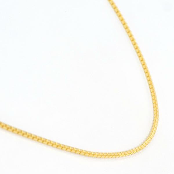 K24 Yellow Gold Necklace 4.2g 45cm in Excellent Condition