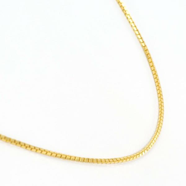 K24 Yellow Gold Necklace 4.2g 45cm in Excellent Condition