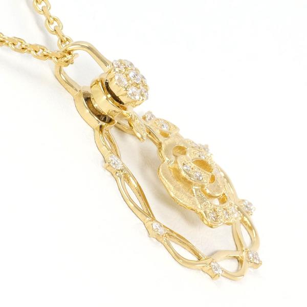 K18 Yellow Gold Diamond Necklace