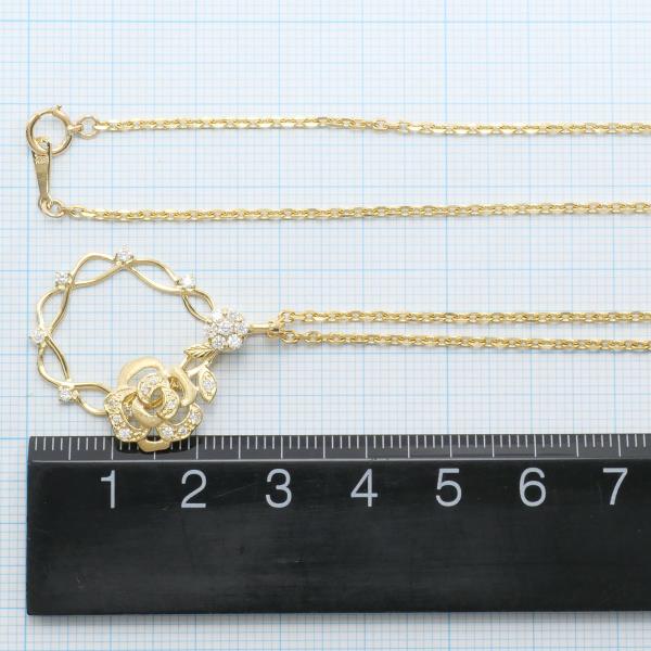 K18 Yellow Gold Diamond Necklace