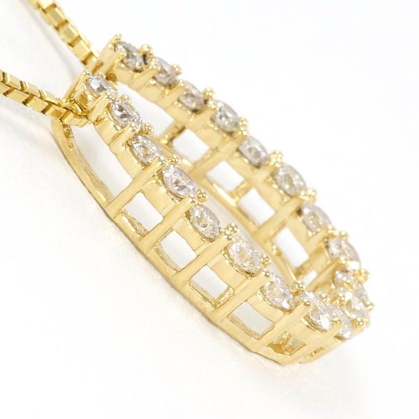 K18 Yellow Gold Diamond Necklace