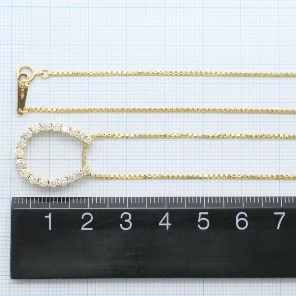 K18 Yellow Gold Diamond Necklace