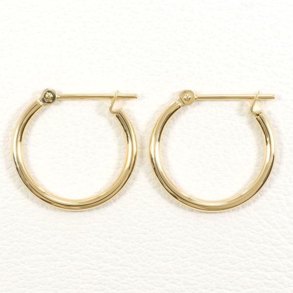 K18 Yellow Gold Earrings in Excellent Condition